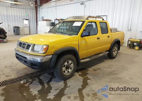 2000 Nissan Frontier Se-V6/Xe-V6 from USA, damaged, VIN 1N6ED27YXYC403136